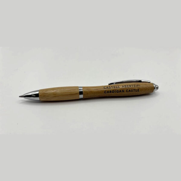 Cardigan Castle Printed Pen / Pin ‘Sgrifennu Castell Aberteifi