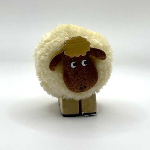 Woolly White Sheep / Dafad Wlanog Wen